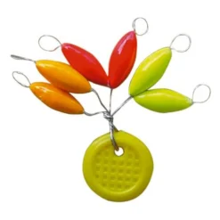 Multi Colour Floating Oval