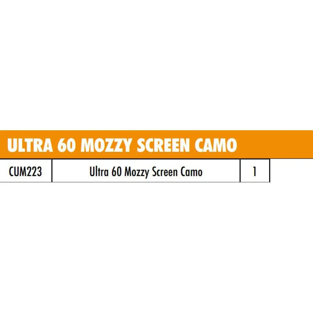 Ultra 60 Camo Mozzy Screen - Image 7