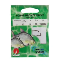 Forged Bronze Straight Spade 9408BZ Tied Hook 1.5 M 0.180 Mm