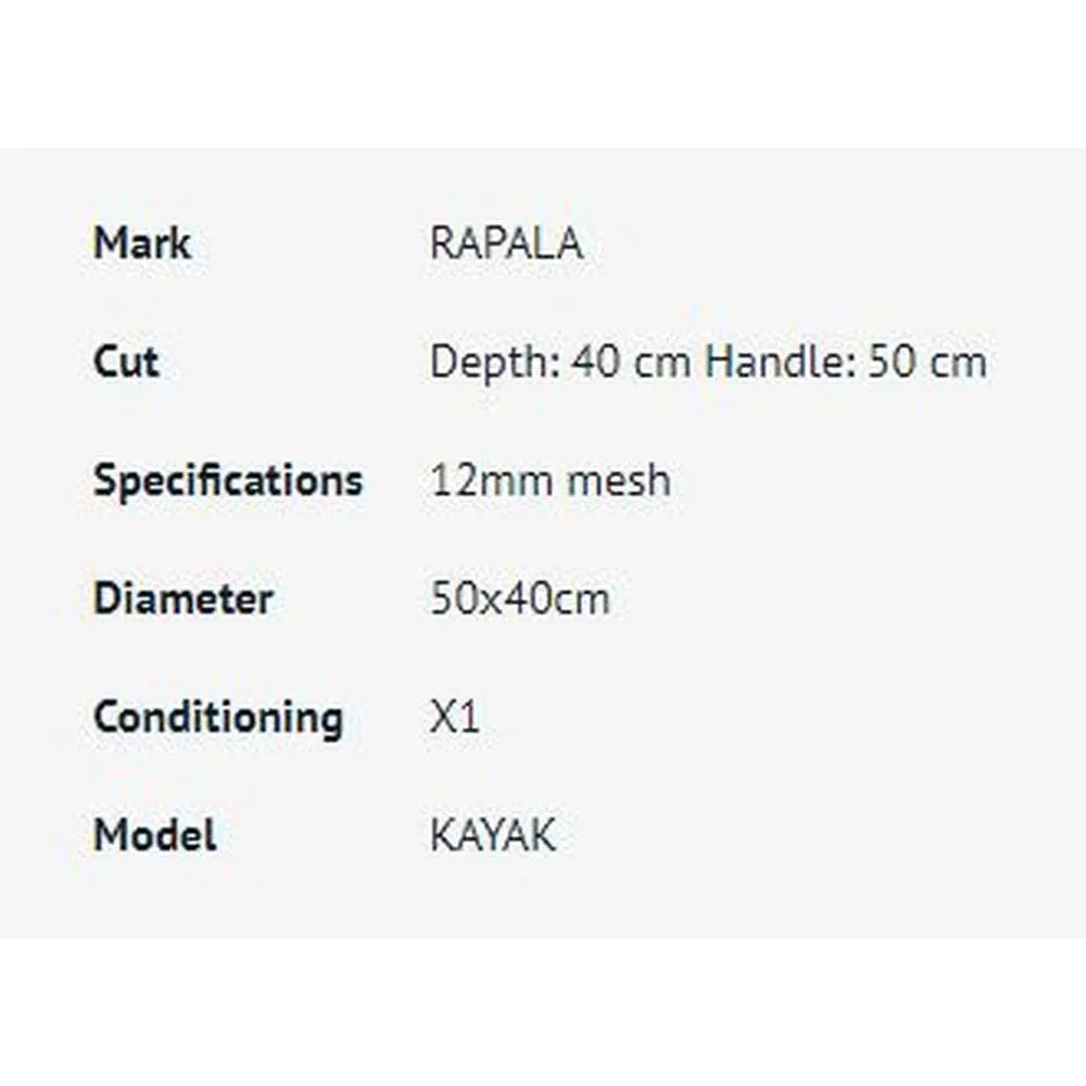 Rapala Karbon Kayak Landing Net - Image 2