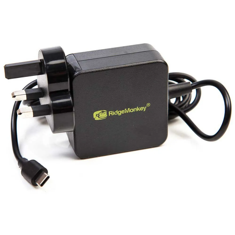 Ridgemonkey Vault 30W USB-C Power Delivery AC Mains Adaptor