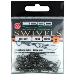 Spro Barrel Safety Snap Swivel