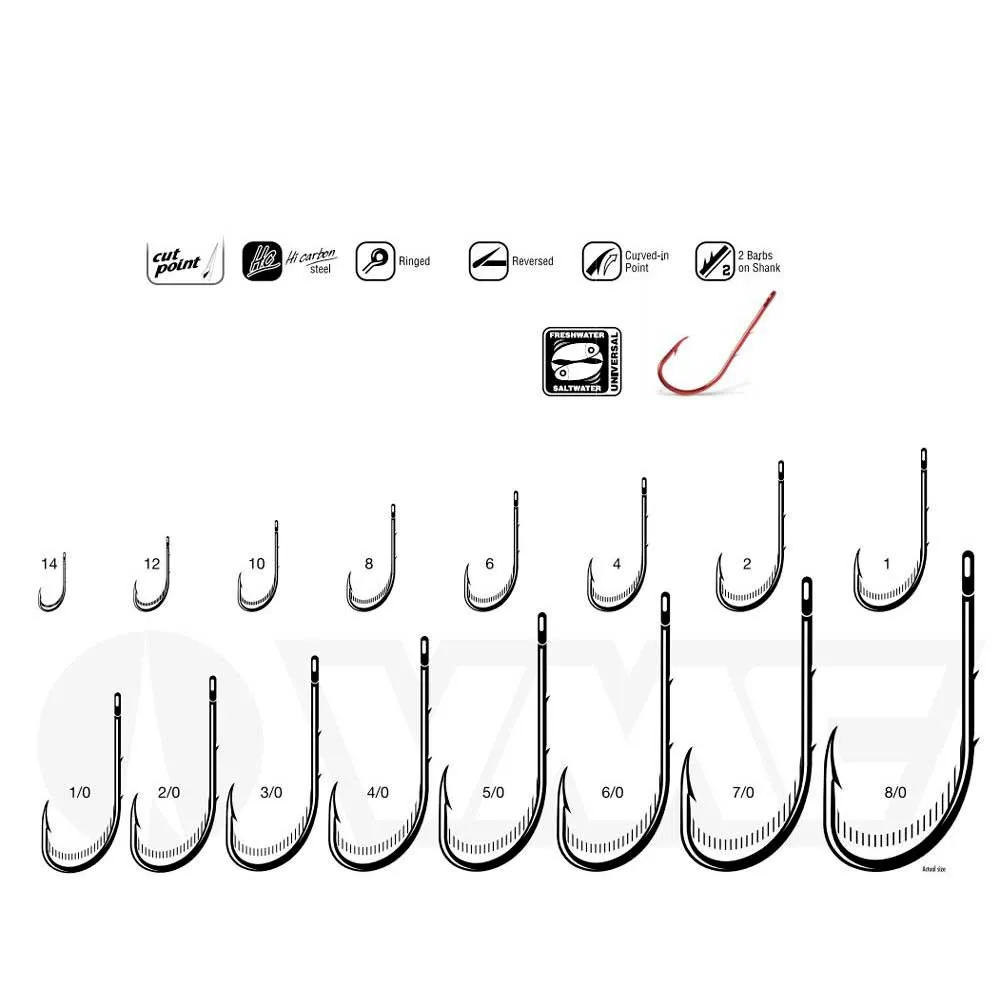 VMC 9291 Faultless Baitholder Hook - Image 2