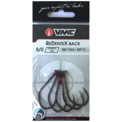 VMC H Simple 7233CT Barbed Single Eyed Hook 5 Units